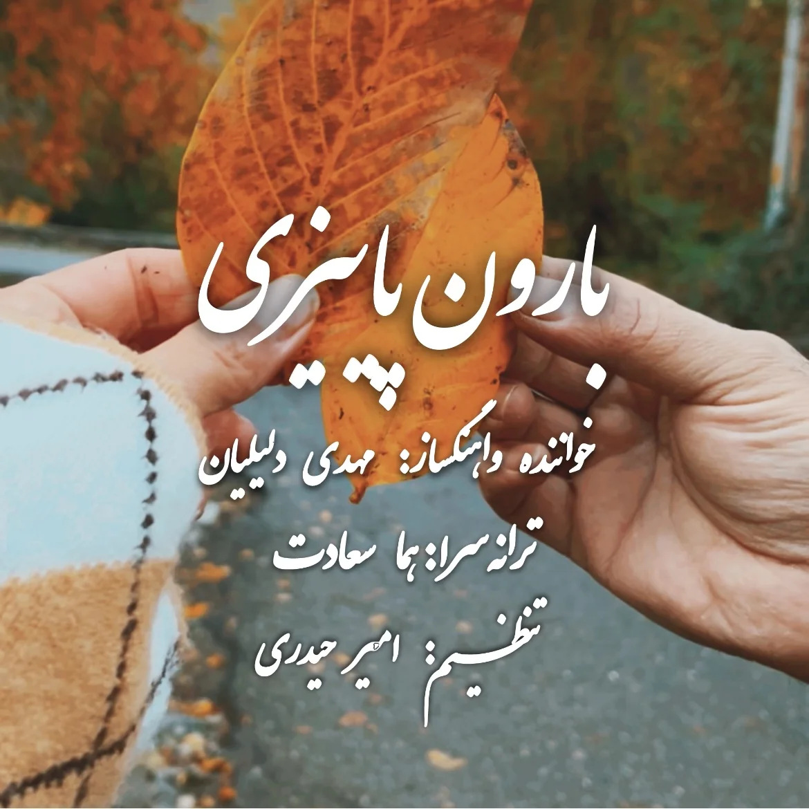 دانلود آهنگ مهدی دلیلیان بارون پاییزی | کیفیت اصلی 320