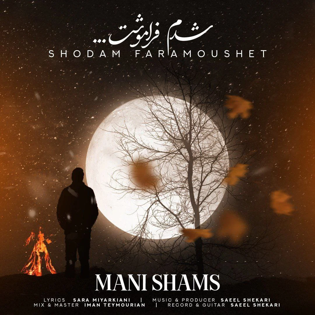 مانی شمس شدم فراموشت